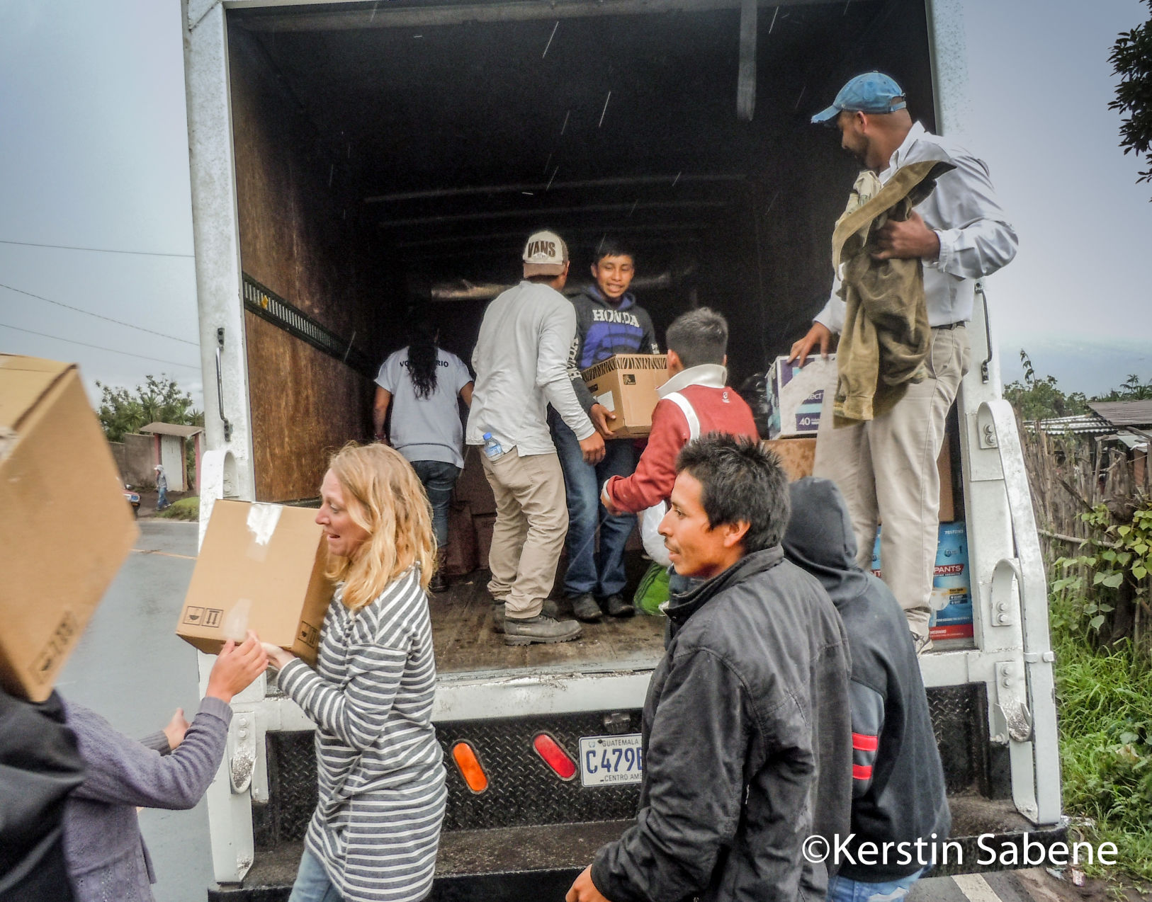 Donated supplies